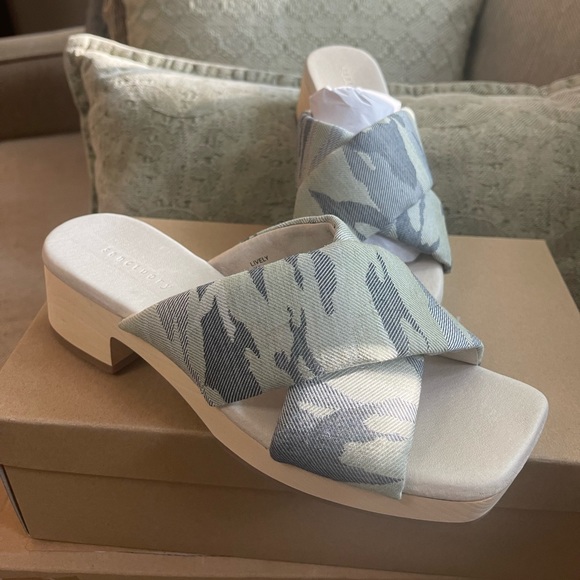 Sanctuary Shoes - New Sanctuary wood heel sandals sz 7m $110
